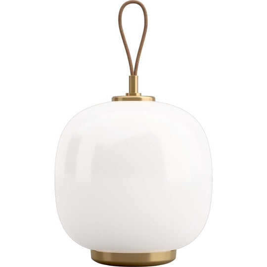 VL45 RADIOHUS PORTABLE WHITE OPAL GLAS