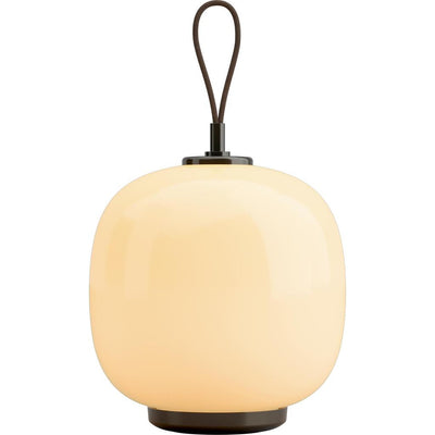Louis Poulsen VL45 Radiohus Portable Bordlampe – Pale Yellow Glas