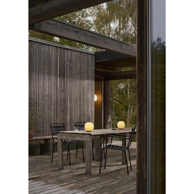 Louis Poulsen VL45 Radiohus Portable Bordlampe – Pale Yellow Glas