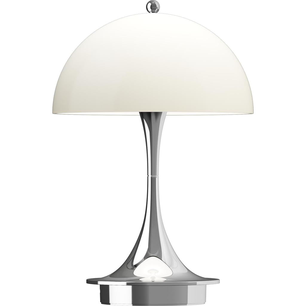 Panthella 160 - Portable V3 Bordlampe - KROM/OPAL BEIGE