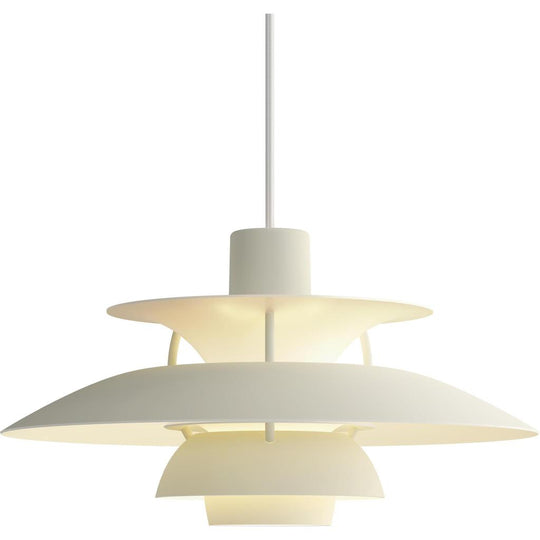 PH 5 MINI - PENDEL - MONOCHROME PALE PEWTER - LOUIS POULSEN