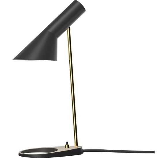 AJ Mini - Bordlampe - Messing/Sort