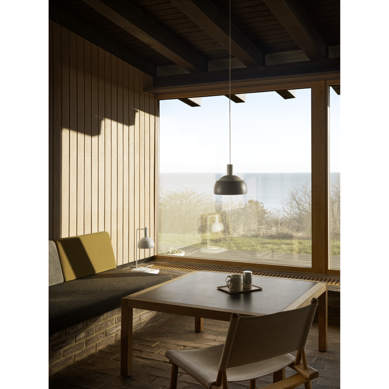 FJ Elements Bordlampe – Hvid af Finn Juhl – Louis Poulsen