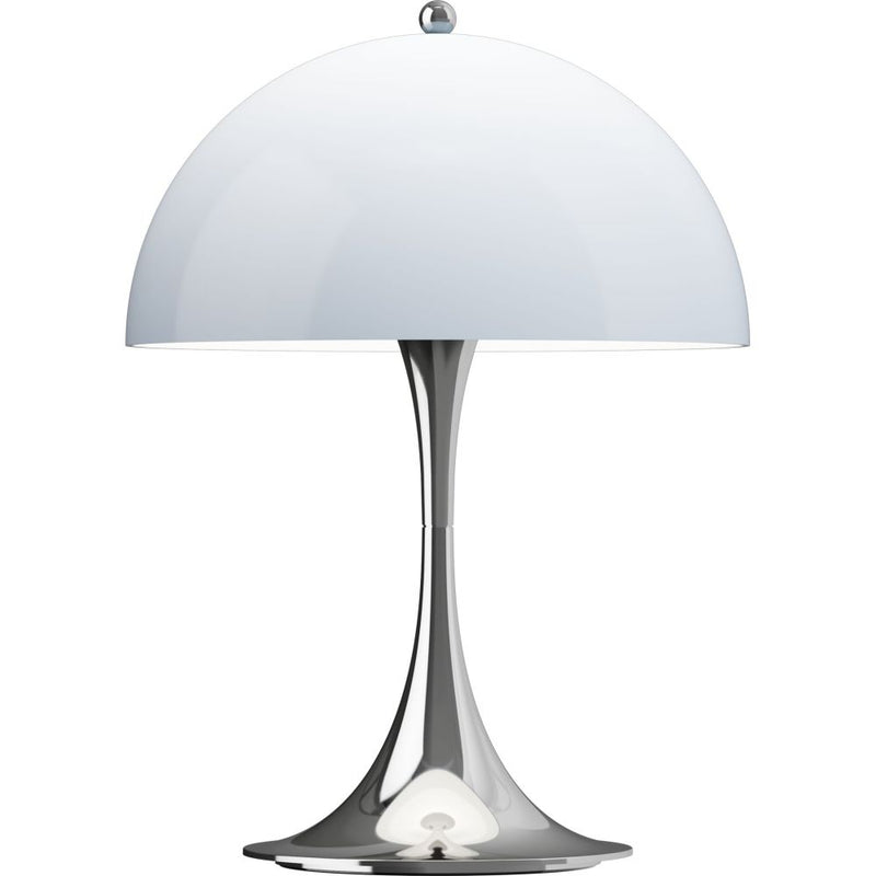 Panthella 250 Portable – Chrome / Opal Blue-Grey – Verner Panton – Louis Poulsen