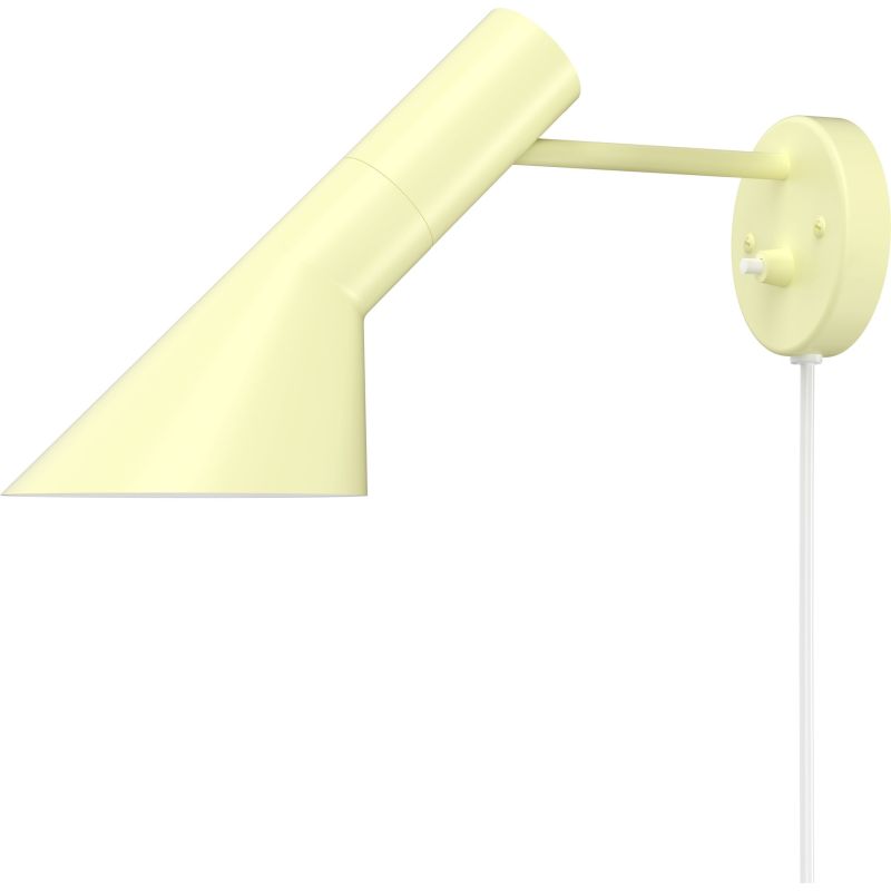 AJ - Væglampe - Soft Lemon - i ikonisk Arne Jacobsen-design