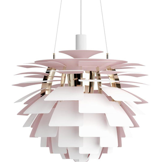 PH ARTICHOKE JUBILÆUM Ø60 - MAT HVID/PALE ROSE PENDEL