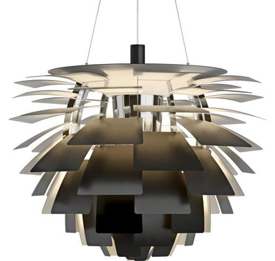 Louis Poulsen PH Artichoke Ø840 – Sort | Designikon med 100 % blændfrit lys