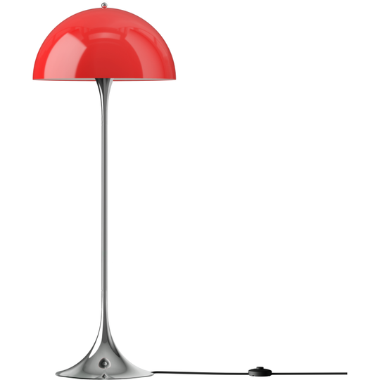 PANTHELLA 500 ORIGINAL OPAL RED GULVLAMPE