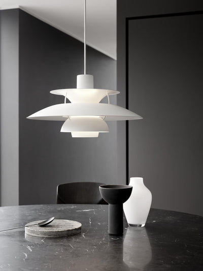 PH 5 - Pendel - Monokrom Hvid - Louis Poulsen