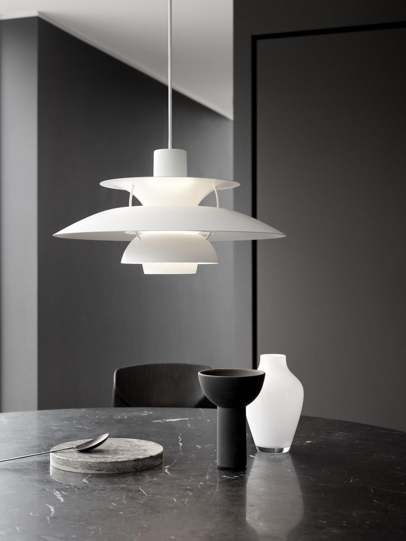 PH 5 - Pendel - Monokrom Hvid - Louis Poulsen