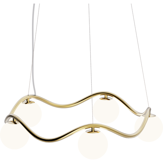 CIRCLE OF LIFE LYSEKRONE Ø65 GLAS Ø11