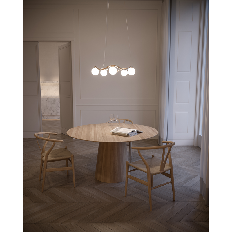 CIRCLE OF LIFE LYSEKRONE Ø65 GLAS Ø11