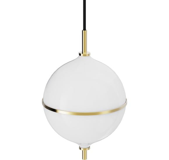 ETERNAL MOONLIGHT PENDEL Ø22 MEDIUM MED SORT STOFLEDNING