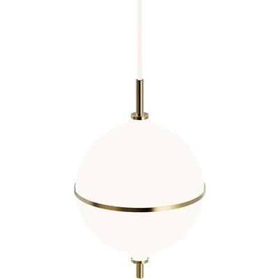 ETERNAL MOONLIGHT PENDEL Ø22 MEDIUM MED HVID STOFLEDNING