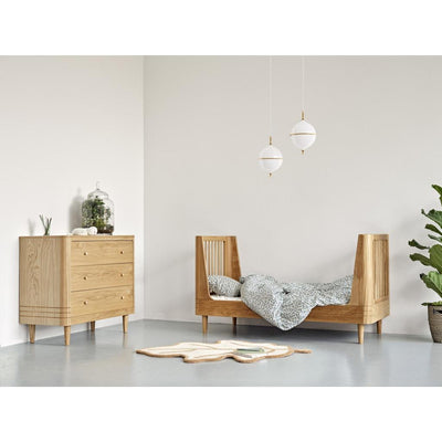ETERNAL MOONLIGHT PENDEL Ø22 MEDIUM MED HVID STOFLEDNING