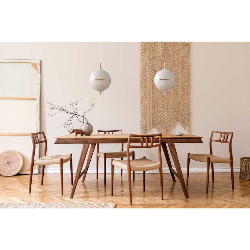 ETERNAL MOONLIGHT PENDEL Ø32 MED HVID STOFLEDNING