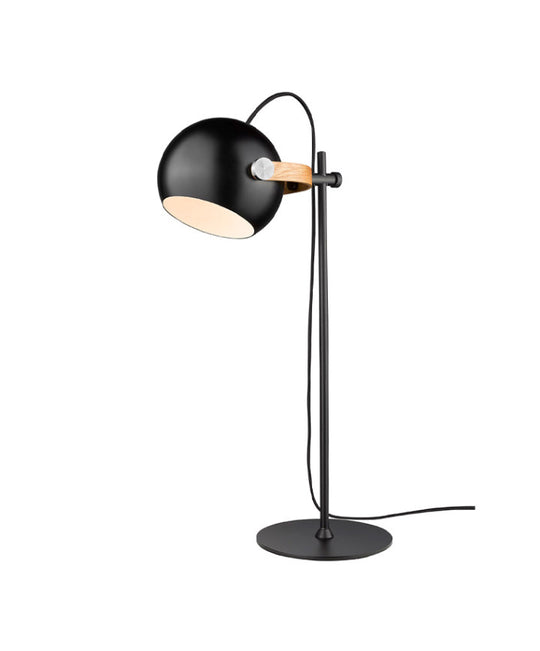 D.C BORDLAMPE SORT M/EGETRÆ