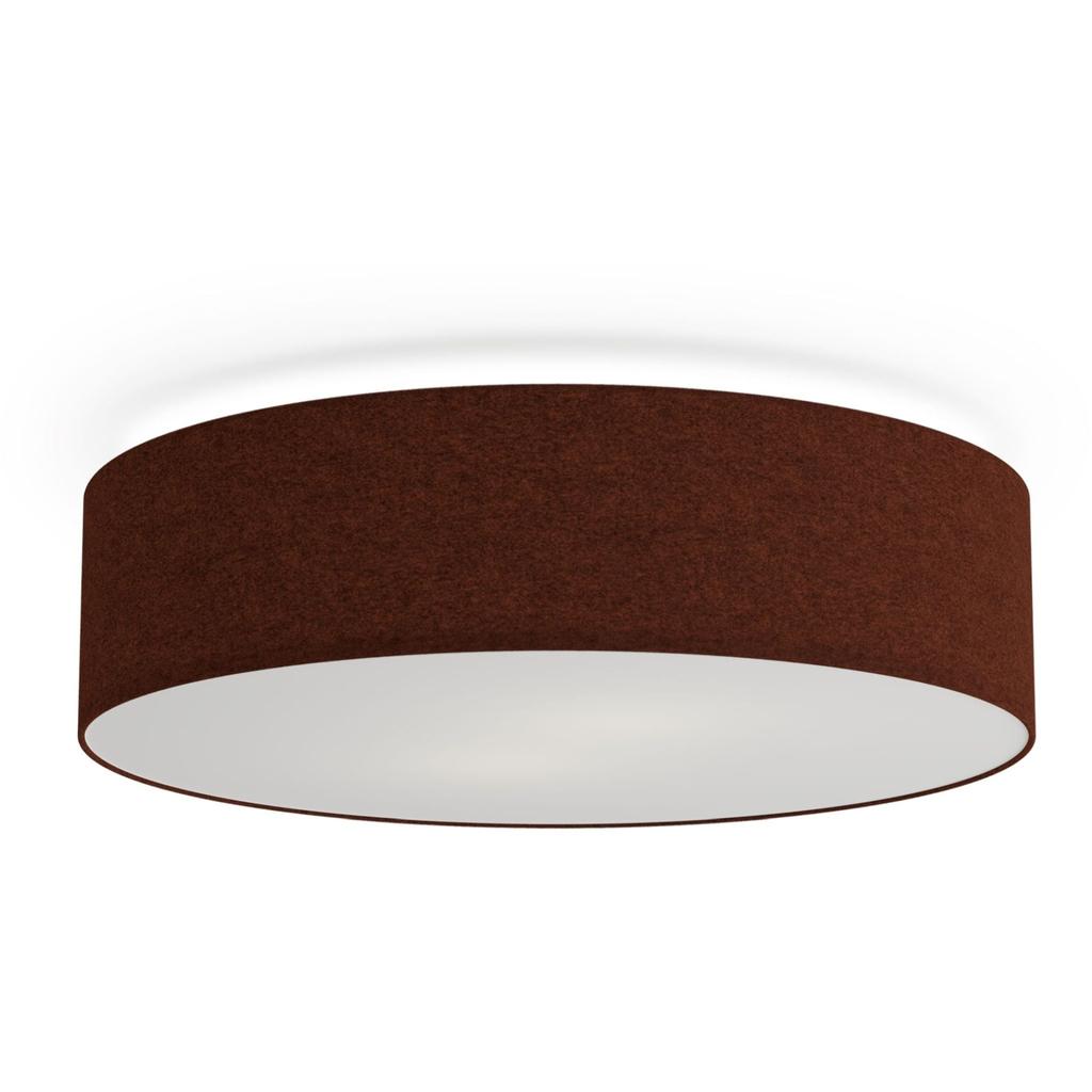 Soft Plafond Ø50 - Loftlampe - Uld Rustrød - BELID