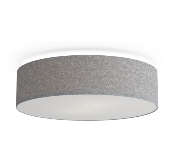 Soft Plafond Ø50 - Loftlampe - Uld Grå - Belid