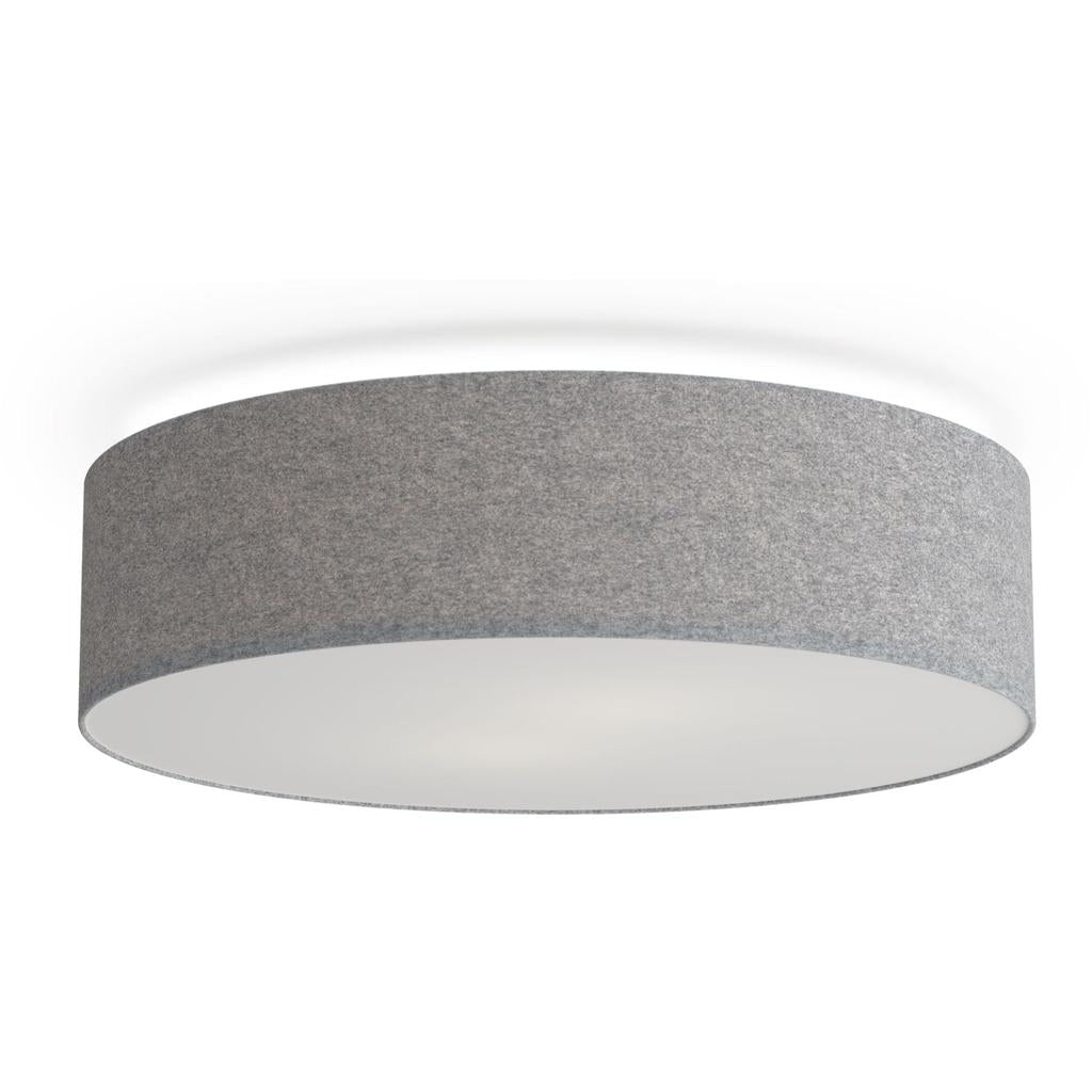 Soft Plafond Ø60 - Loftlampe - Grå Uld
