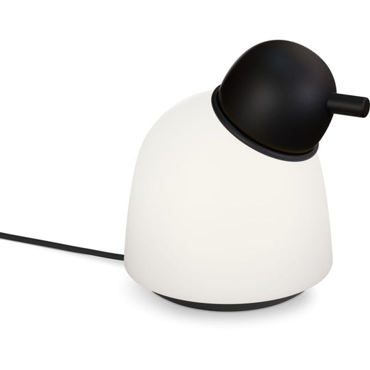 BIRD BORDLAMPE SORT/OPAL - Belid