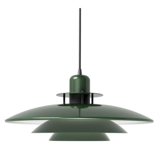Primus Pendel Ø43 – Elegant kombination af skovgrøn og mat sort fra Belid