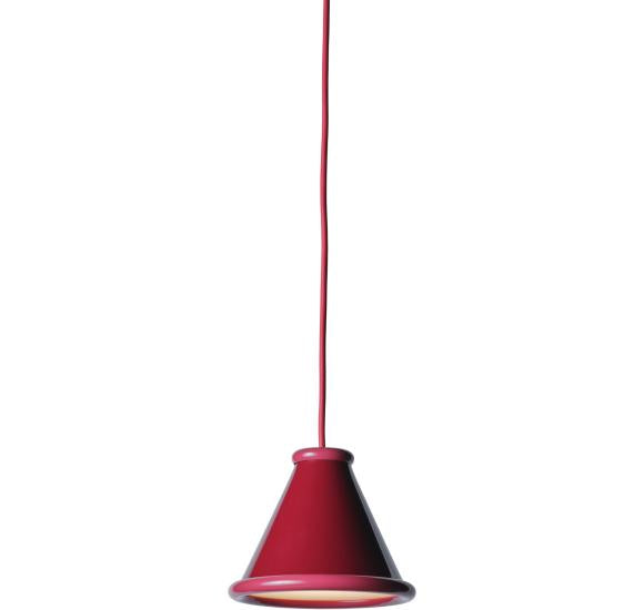 Belle - Pendel Ø15 - Wine/Rød Violet i ikonisk Verner Panton-design