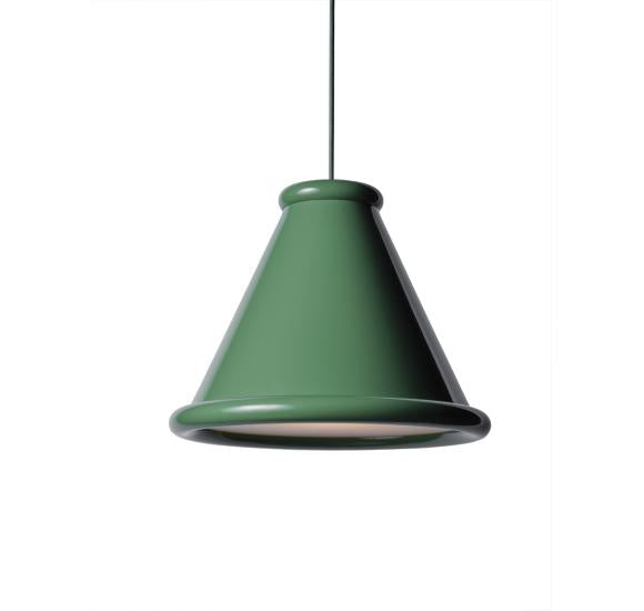Belle Ø36 - Pendel - Resedagrøn - Elegant skandinavisk loftslampe