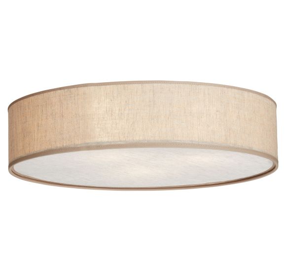 Soft Plafond Ø60 - Loftlampe - Natur Linned | Belid