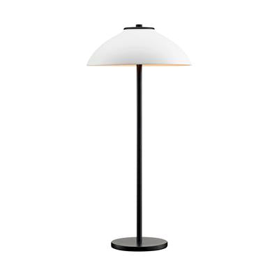 VALI BORDLAMPE HIGH SORT/HVID