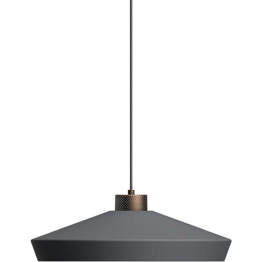 Edge Pendel Grå/bronze Large