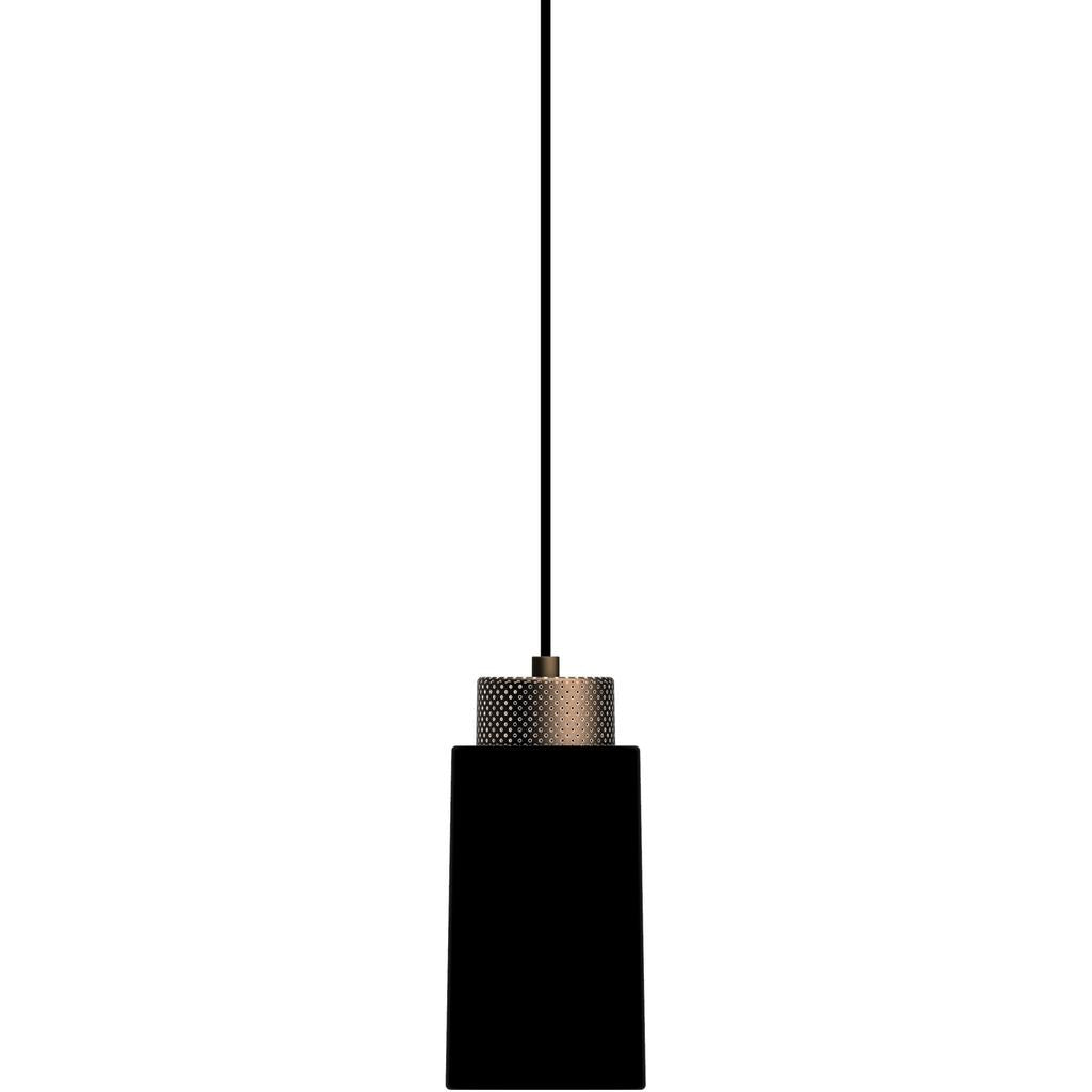 Edge - Pendel - Mat Sort/bronze Small