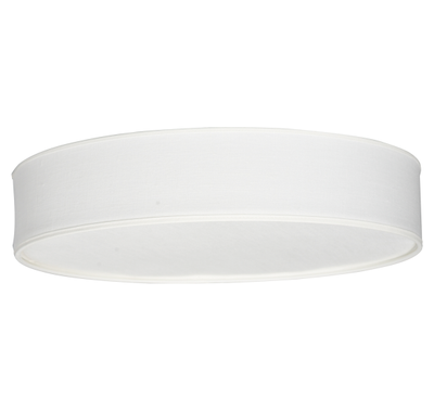 SOFT PLAFOND Ø44 LINNED HVID - BELID