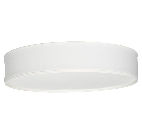 Soft Plafond Ø60 - Loftlampe - Linned Hvid - BELID
