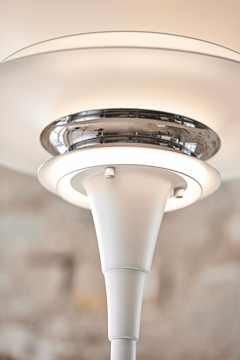 DIABLO GULVLAMPE Ø50 MAT HVID
