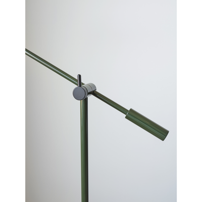 CATO GULVLAMPE DÆMPBAR MAT SKØVGRØN/SORT