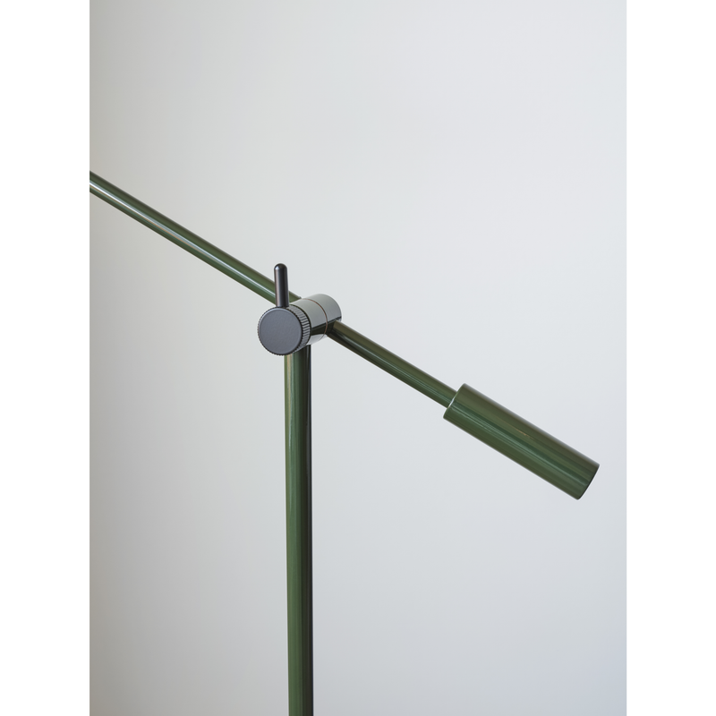 CATO GULVLAMPE DÆMPBAR MAT SKØVGRØN/SORT