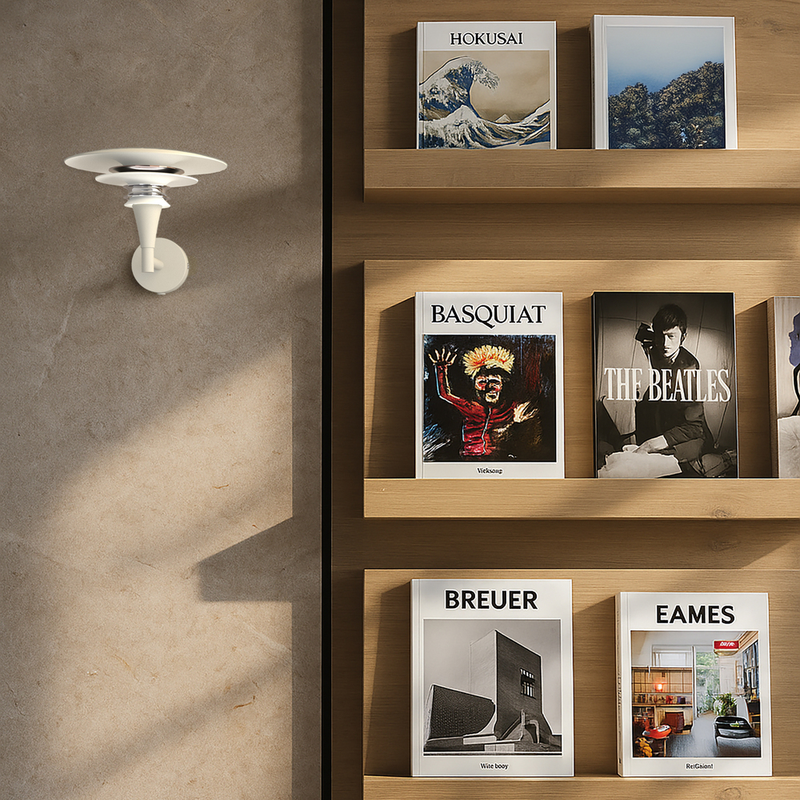 DIABLO VÆGLAMPE SAND/METAL BRONZE