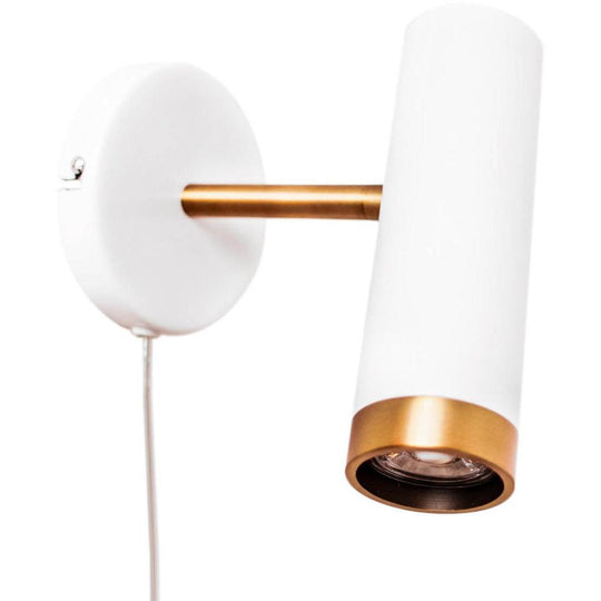 PULS VÆGLAMPE MAT HVID GU10 4300450-5002