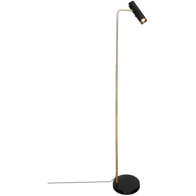 PULS GULVLAMPE MAT SORT GU10