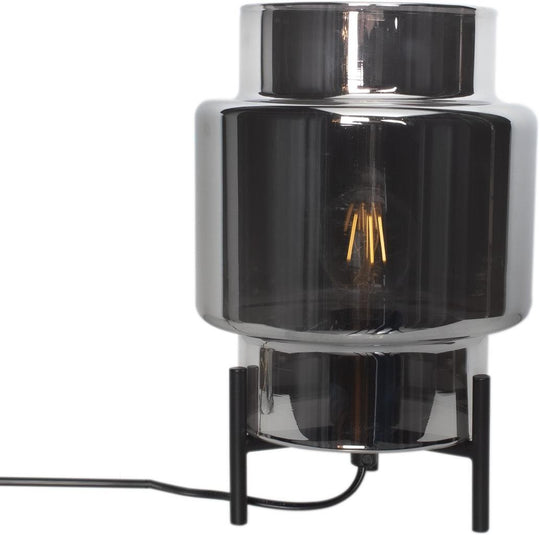 EBBOT BORDLAMPE RØGGRÅ H 29