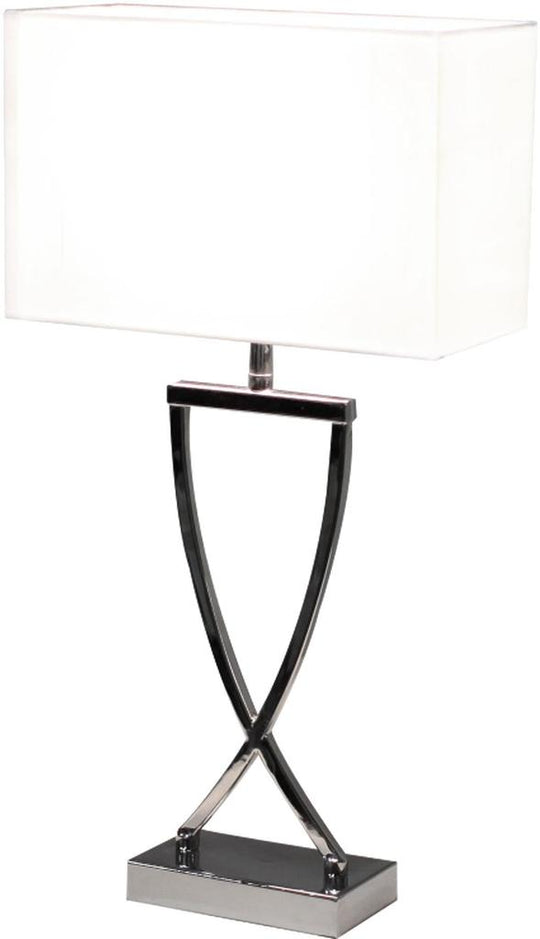 OMEGA BORDLAMPE KROM/HVID H52