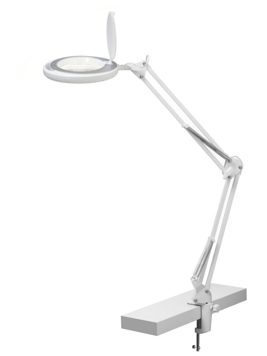 Magni Archi clips skrivebordslampe LED Hvid
