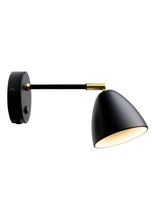 Room Wall Lamp - Black Brass