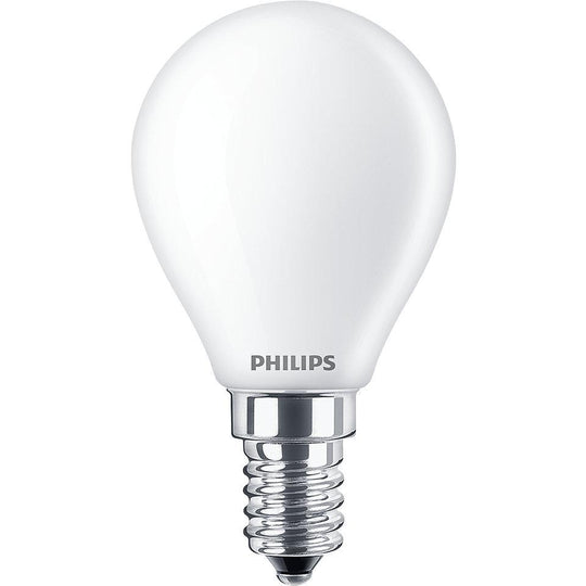 Philips LED Krone Mini E14 – 6,5 W (806 lm, Klar Glas)