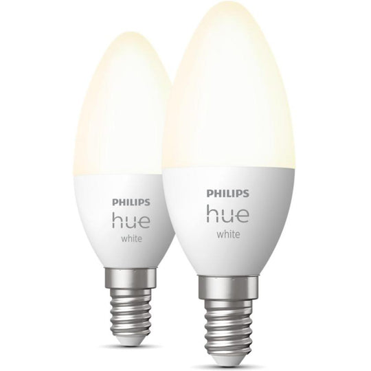 PHILIPS HUE WHITE KERTE E14 2PAK 929003021102