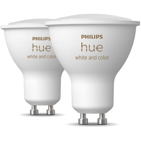 Philips Hue Color GU10 Smart Spotlight – 2-Pack