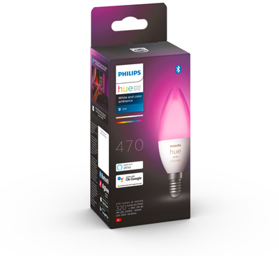 Philips Hue Color E14 Kerte - Lyskilde