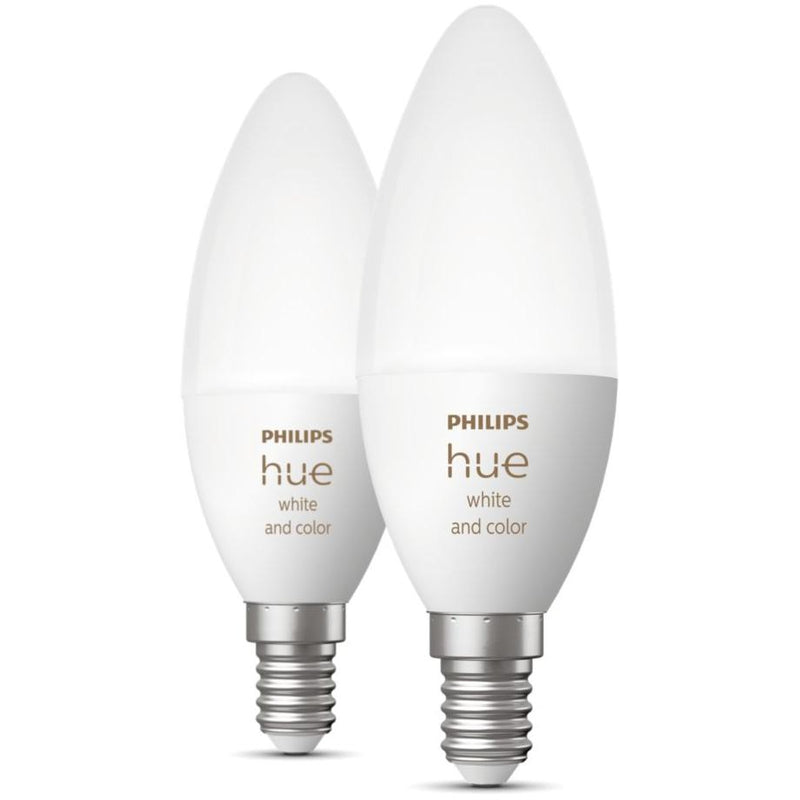 Philips Hue Color E14 Kerte 2 Pak - Lyskilde