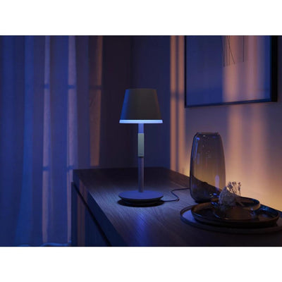 PHILIPS HUE GO PORTABLE SORT BORDLAMPE
